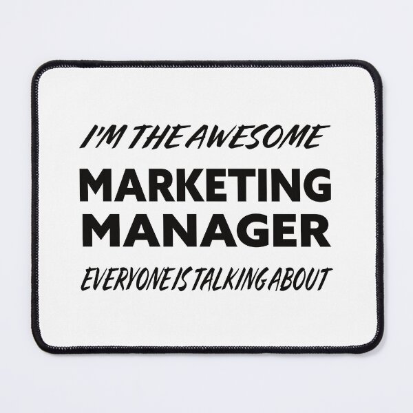 Item preview, I'm The Awesome MARKETING MANAGER Everyone Is Talking About  designed and sold by teecraftstudios.