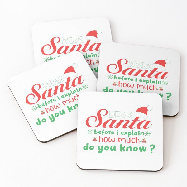 Item preview, dear santa before i explain how much do you know designed and sold by TshirtTalkYou.