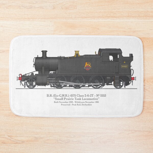 Item preview, Ex-GWR Small Prairie Class 4575 Tank Locomotive Number 5553 designed and sold by Steve H Clark.