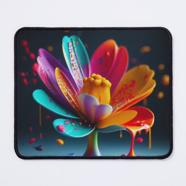 Item preview, Painted colorful flower designed and sold by MacLis.