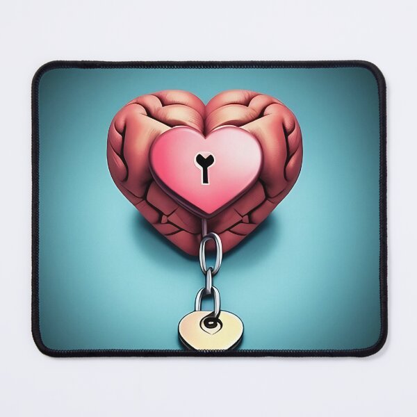 Item preview, Lock the brain with heart designed and sold by Sureshmoksh.