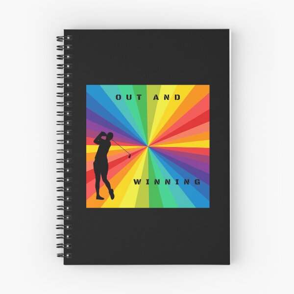 Item preview, LGBTQ Golf. LGBTQ Golf Sport Slogan, Out and winning, designed and sold by PrideBeProud.