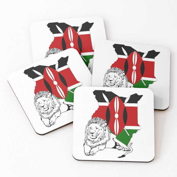 Item preview, Lion; The Protector of Kenya; Africa; designed and sold by Mona-Leilah.