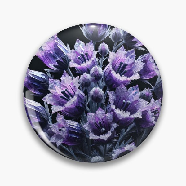 Item preview, Crystal clustered bellflower designed and sold by ArriesEcoArts.