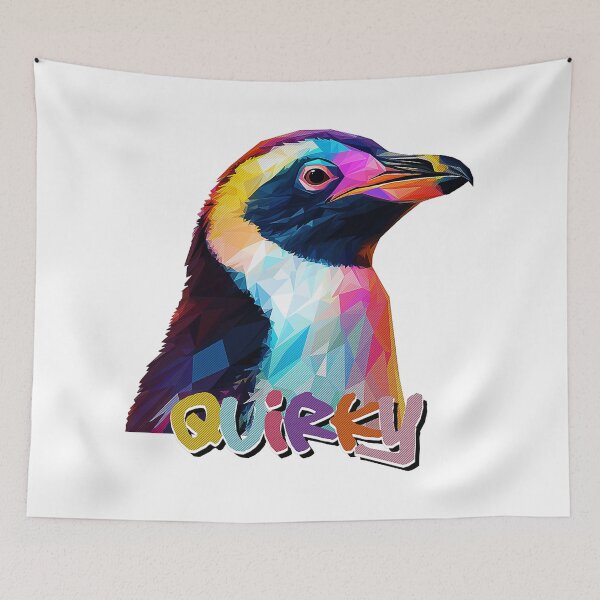Item preview, Neon Penguin designed and sold by SideSignal.