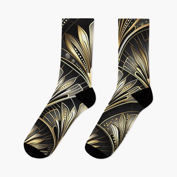 Item preview, Glamorous Gold and Black Art Deco Design Collection designed and sold by PaintbrushPlace.
