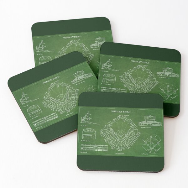 Item preview, Wrigley Field (Green Version) designed and sold by BGALAXY.