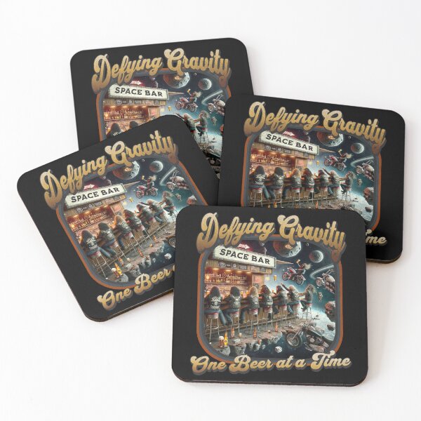Item preview, Defying gravity, One beer at a time designed and sold by Retro-Rebellion.