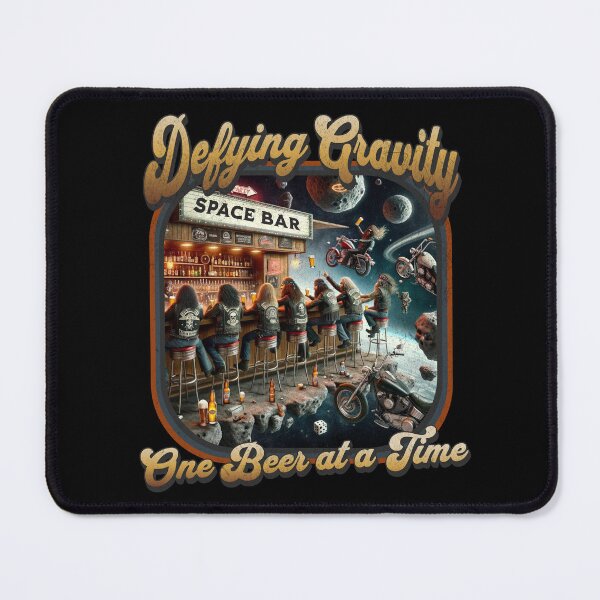 Item preview, Defying gravity, One beer at a time designed and sold by Retro-Rebellion.