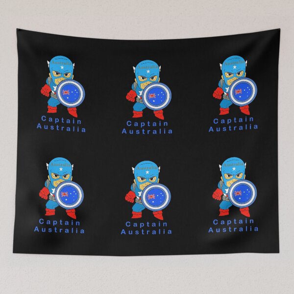 Item preview, Captain Australia designed and sold by MoroccanCreator.