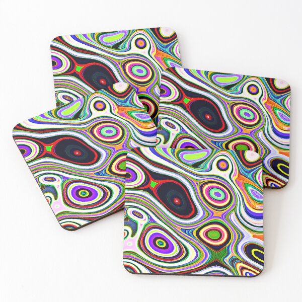 Item preview, Colorful Vivid Abstraction Pattern designed and sold by Health And Fitness Posts e-Store.