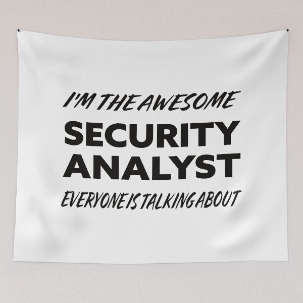 Item preview, I'm The Awesome SECURITY ANALYST Everyone Is Talking About  designed and sold by teecraftstudios.