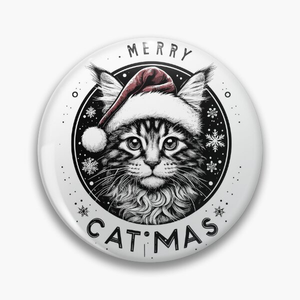 Item preview, Merry Catmas Maine Coon designed and sold by TomFrontierArt.