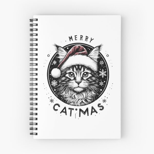 Item preview, Merry Catmas Maine Coon designed and sold by TomFrontierArt.