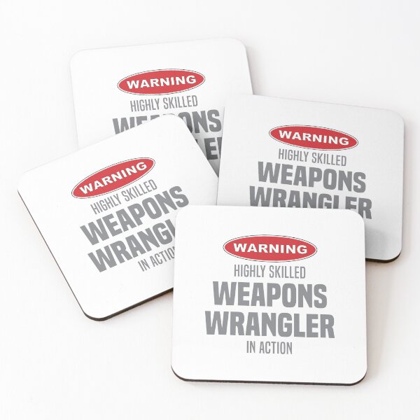 Item preview, Highly Skilled Weapons Wrangler in Action designed and sold by NermilioDesigns.