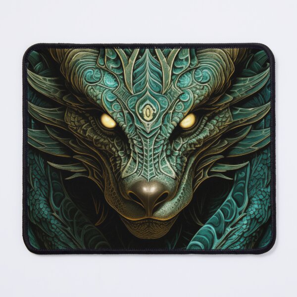 Item preview, Forest Green Wolf Fantasy Beast | Black | Mighty, Powerful, Creature designed and sold by FantasySoul.