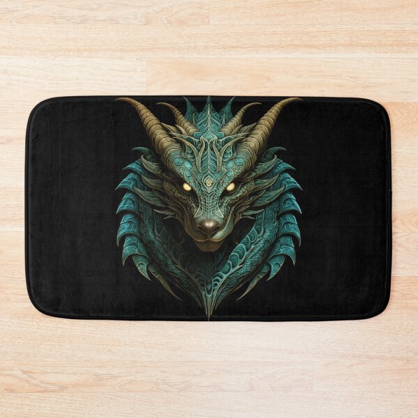 Item preview, Forest Green Wolf Fantasy Beast | Black | Mighty, Powerful, Creature designed and sold by FantasySoul.
