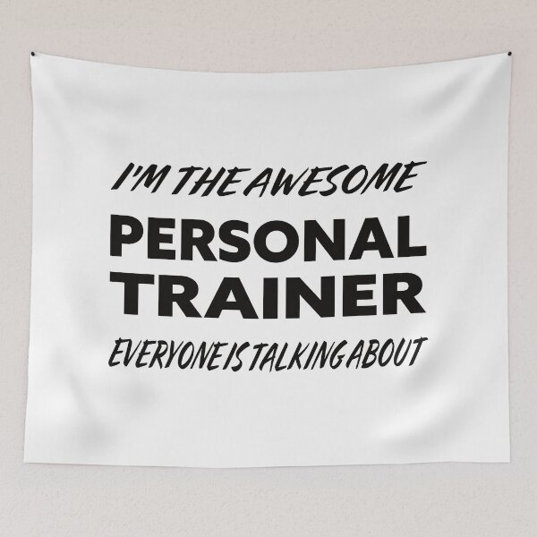 Item preview, I'm The Awesome PERSONAL TRAINER Everyone Is Talking About  designed and sold by teecraftstudios.