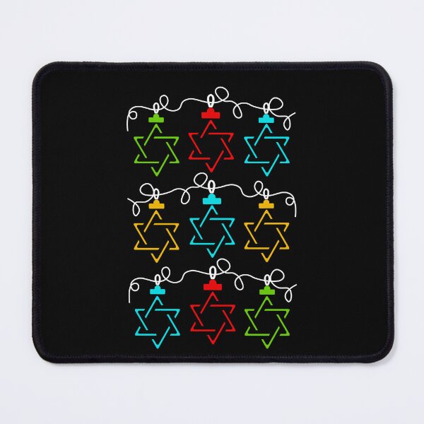 Artikelvorschau, Jewish Star String Dreidel Menorah Chanukah Hanukkah entworfen und verkauft von KsuAnn.