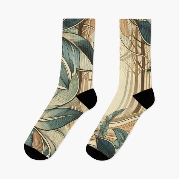 Item preview, Paisaje forestal Art Déco designed and sold by scollins5.