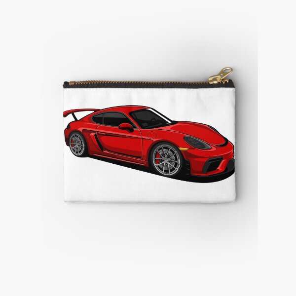 Item preview, Red Porsche 718 Cayman GT4 3d View designed and sold by vektoranda.