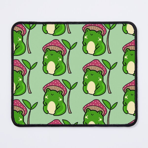 Item preview, Mushroom chubby frog designed and sold by Quacktails.