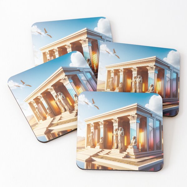 Item preview, Great Futuristic Pharoah's Temple  designed and sold by pharaonify store.