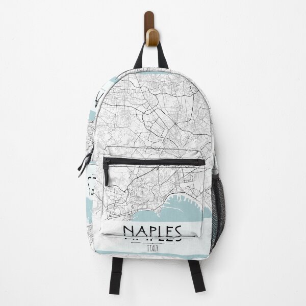 Item preview, Naples Italy Map designed and sold by TravelWish.