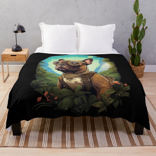 Item preview, Explorer Frenchie Adventure designed and sold by Johnelh.