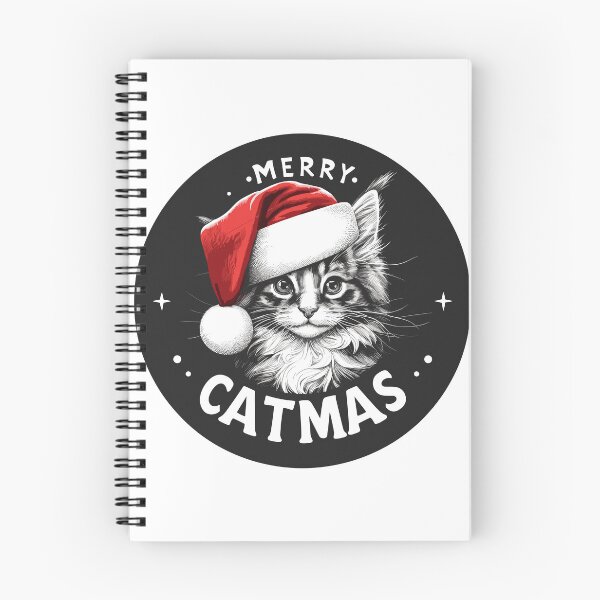 Item preview, Merry Catmas Maine Coon Christmas designed and sold by TomFrontierArt.