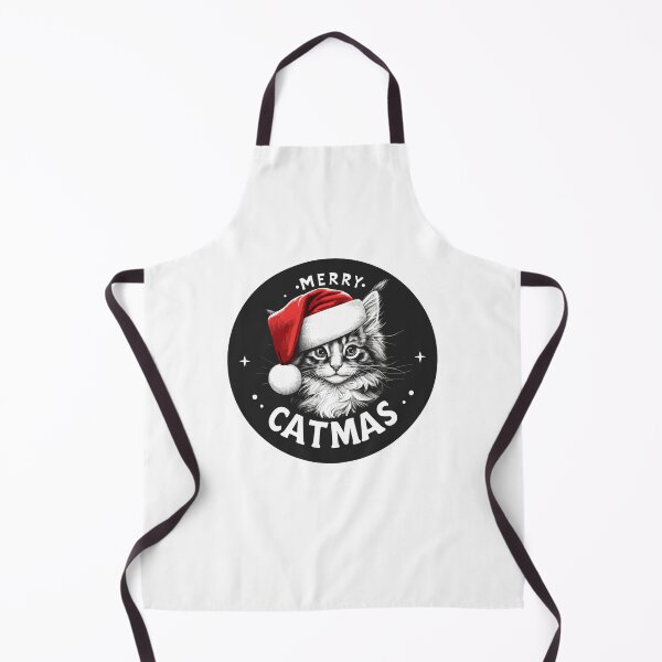 Item preview, Merry Catmas Maine Coon Christmas designed and sold by TomFrontierArt.