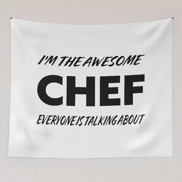 Item preview, I'm The Awesome CHEF Everyone Is Talking About  designed and sold by teecraftstudios.