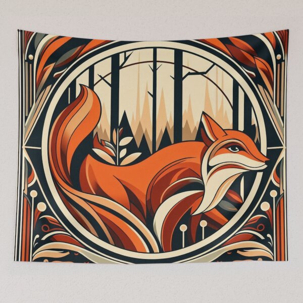 Item preview, Red fox in the Forest designed and sold by scollins5.