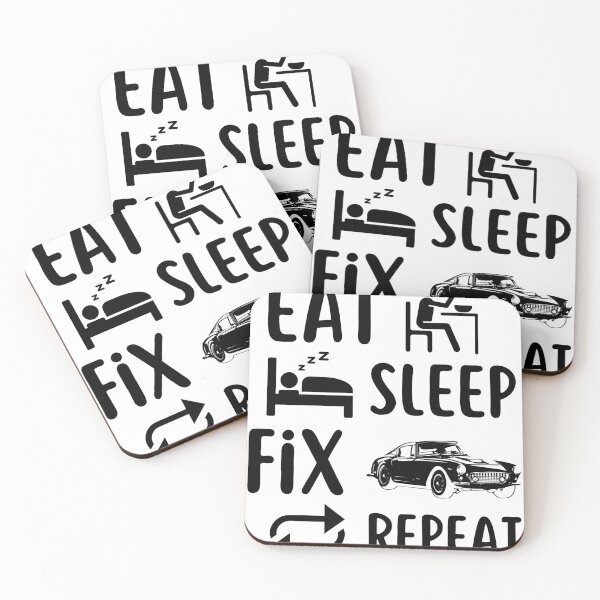 Item preview, sleep eat fix cars sleep Funny engineer jokes - Cool  designed and sold by TheTimer.