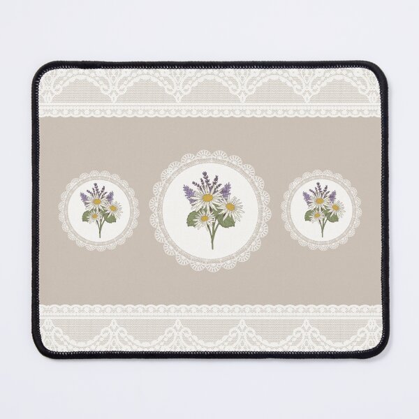 Item preview, Vintage White Lace and Floral designed and sold by Neranchara.