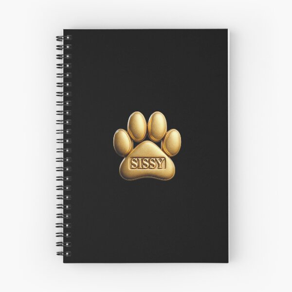Item preview, Sissy pet dog or cat name in a golden paw, great gift for dog or cat owners designed and sold by OCS1337.