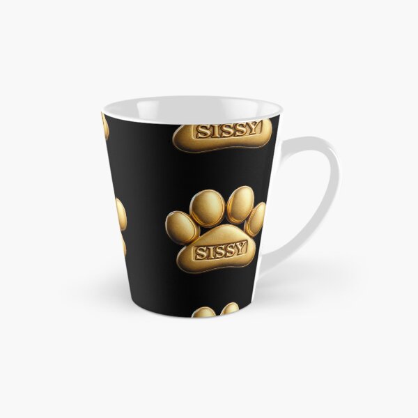 Item preview, Sissy pet dog or cat name in a golden paw, great gift for dog or cat owners designed and sold by OCS1337.