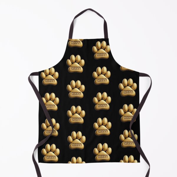 Item preview, Sissy pet dog or cat name in a golden paw, great gift for dog or cat owners designed and sold by OCS1337.