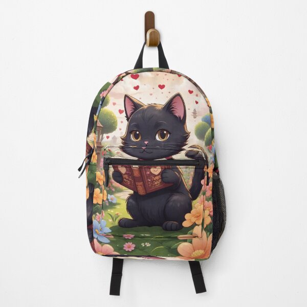 Item preview, Kitten reading a book designed and sold by M-Y-A-R-T-.