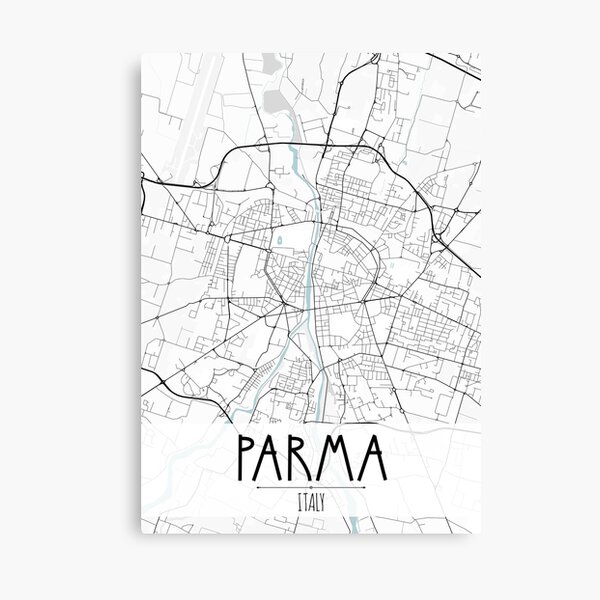 Item preview, Parma Italy Map designed and sold by TravelWish.