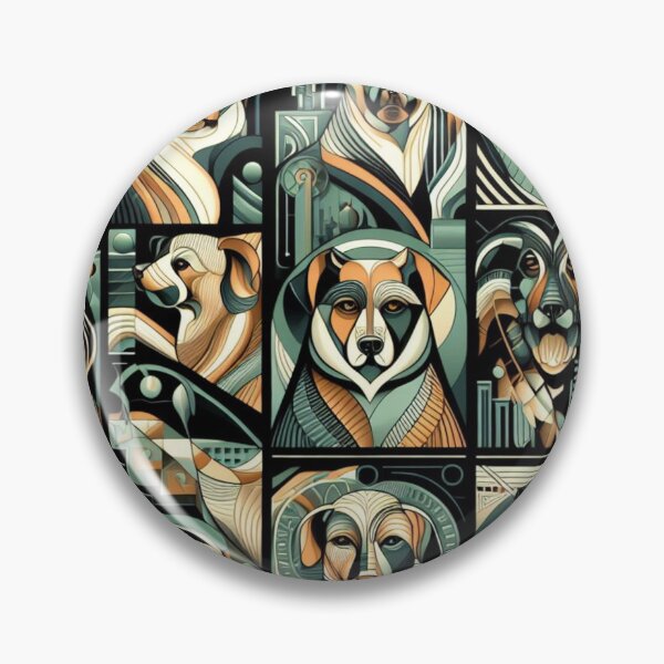 Item preview, Art Deco Dog Portraits  designed and sold by scollins5.