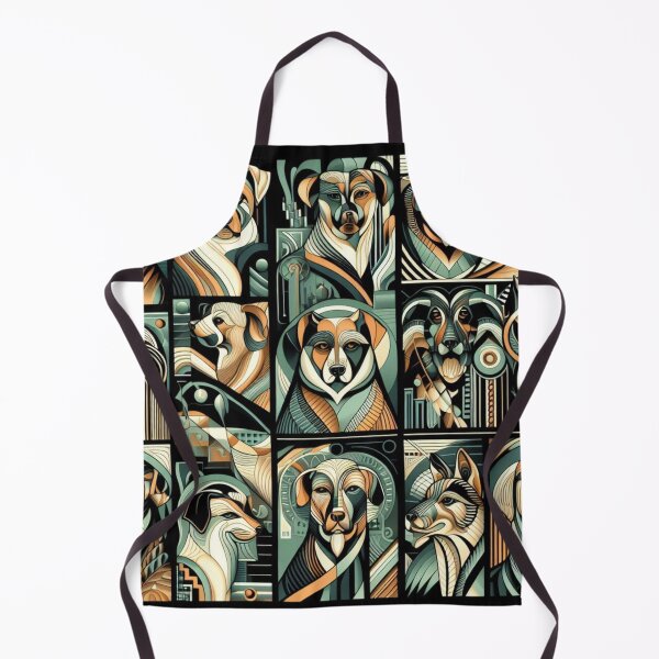Item preview, Art Deco Dog Portraits designed and sold by scollins5.