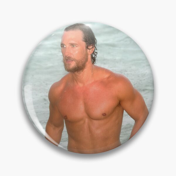 Item preview, matthew mcconaughey shirtless designed and sold by warshipologiste.