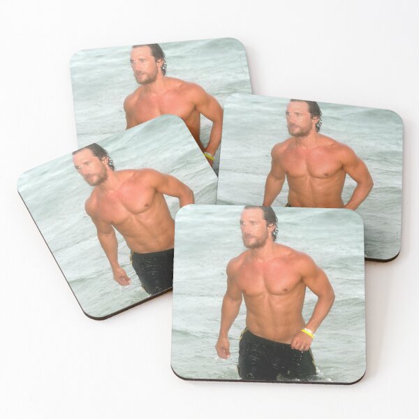 Item preview, matthew mcconaughey shirtless designed and sold by warshipologiste.