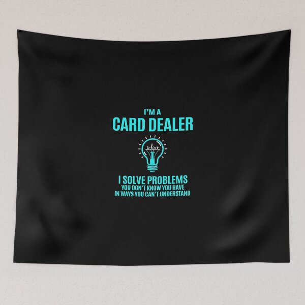 Item preview, Card Dealer - I Solve Problems designed and sold by analisanta.