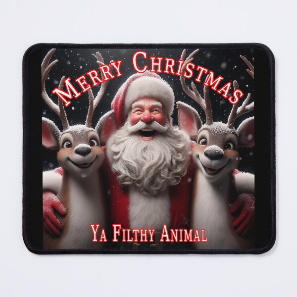 Item preview, Merry Christmas Ya Filthy Animal designed and sold by A-T-H.
