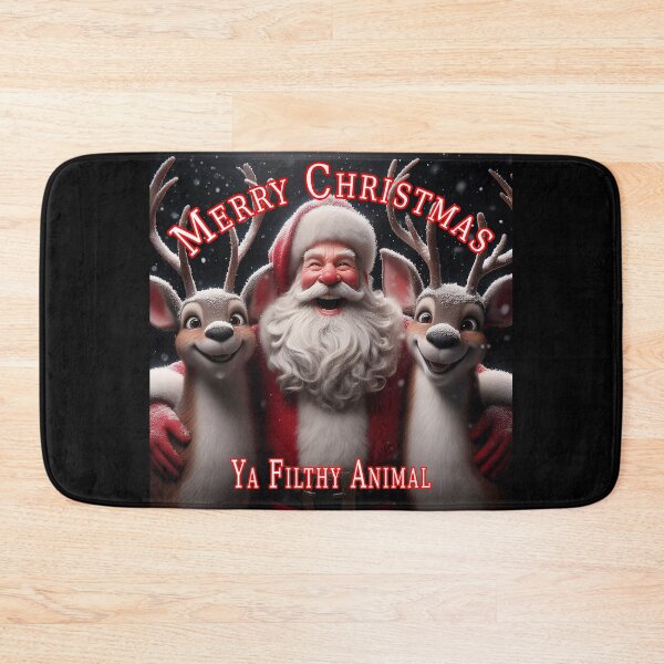 Item preview, Merry Christmas Ya Filthy Animal designed and sold by A-T-H.