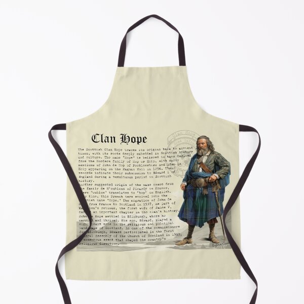 Item preview, Clan Hope Scottish History designed and sold by BagTown Clans.