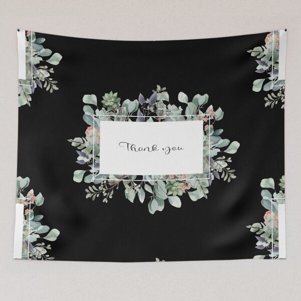 Item preview, Flowerly Decoration: Thank You designed and sold by Anastasiia Yurevych.
