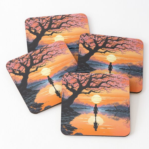 Item preview, A Sunset Stroll Post-Storm designed and sold by AIartistIT.